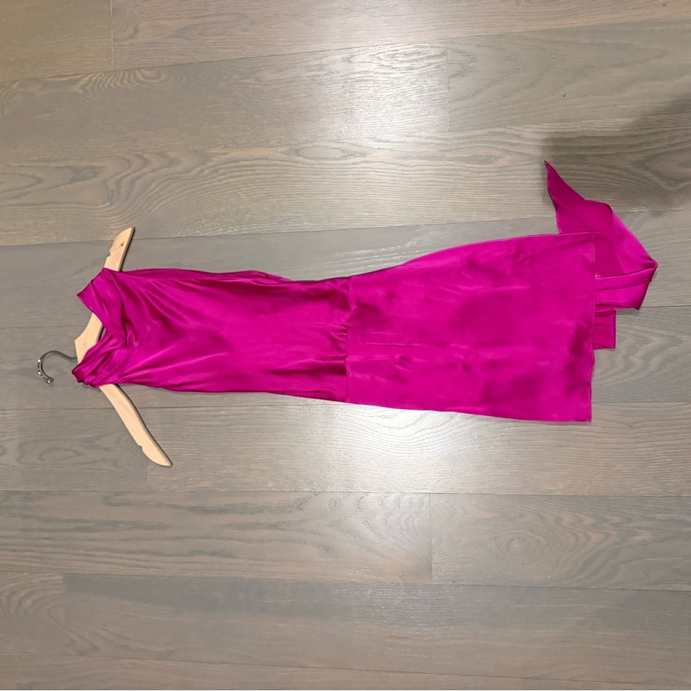Amanda Uprichard Fuchsia Dress